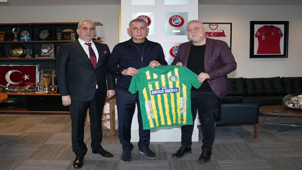 TFF Başkanı Hacıosmanoğlu’na ziyaret